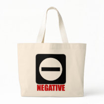 Negative 1 Red Canvas Bags
