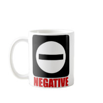Negative 1 Red Mug