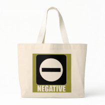 Negative 1 White Bag