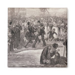 Negro Baptism in the United States Magnet