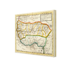 Negroland and Guinea Gallery Wrapped Canvas