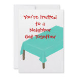 Neighbour Get Together Invitations, customise