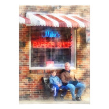 Neighbourhood Barber Shop Custom Announcement