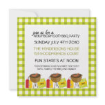 Neighbourhood BBQ Party Invitation