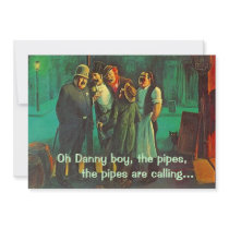 Neighbours Friends Singing St. Patrick's Day Invit