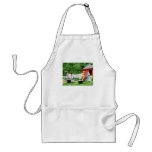 Neighbours Gossiping on Washday aprons