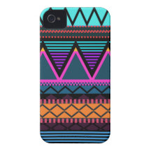 Neon 2 Modern Tribal iPhone 4/4S Case-Mate Case-Mate iPhone 4 Cases