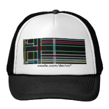 Neon Art Decco Hat
