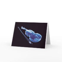 Neon Blue Violin