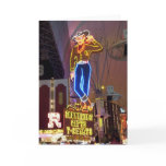 Neon Cowboy Sign  Las Vegas cards
