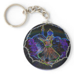 Neon Dervish Keychain