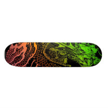 Neon Dragon Skateboard