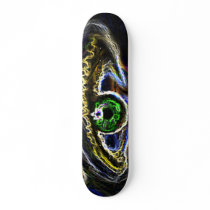 Neon Eye Skateboard