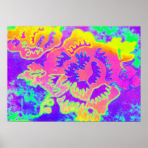 Neon Fantasy Print