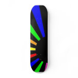 neon flag board skateboards