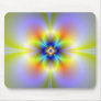 Neon Flower Mousepad