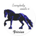Neon Friesian Envelope Seals stickers