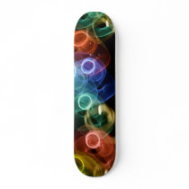 Neon Glow Skateboard Deck