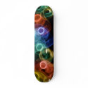Neon Glow Skateboard Deck