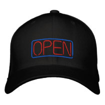 Neon Glowing OPEN Sign