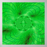 neon green abstraction