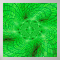 neon green abstraction