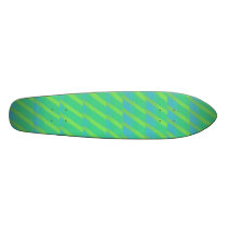 neon green and blue stripes
