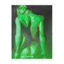 Neon Green Nude: Plaits and Panties