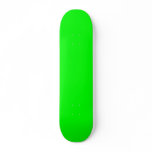 Neon Green Skateboard