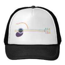 Neon Guitar Hat