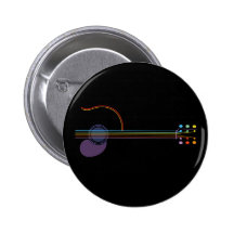 Neon Guitar Pins