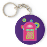 Neon Jukebox keychains