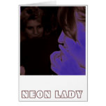Neon Lady cards