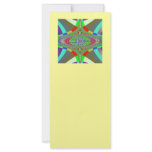 Neon Lights Ladder Fractal rack cards