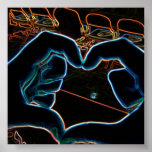 Neon Love posters