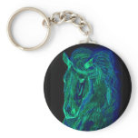 Neon Mane Keychain