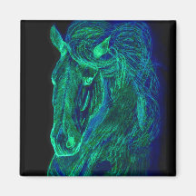 Neon Mane Magnet