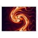 Neon Marbling Card