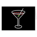 Neon Martini cards