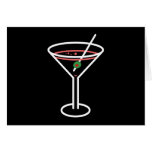 Neon Martini cards