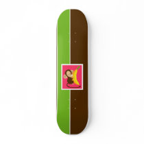 Neon Monkey Skateboard