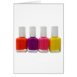 Neon Nail Polish cards