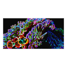 Neon Nemo Picture Card