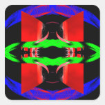 Neon Pop Art Designs Neon Context 3  CricketDiane Square Sticker