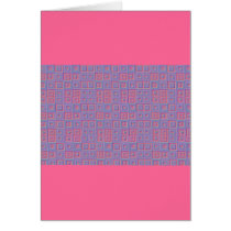 Neon Purple and Pink Hearts Pattern