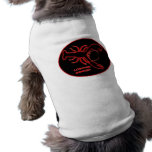 Neon Red Lobster Sign pet clothing
