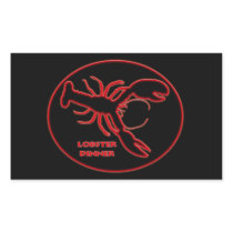 Neon Red Lobster Sign