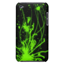 Neon Splatter Paint Case Barely There iPod Case
