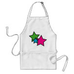 Neon Star Apron