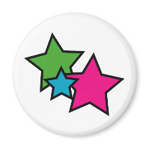 Neon Star Magnet